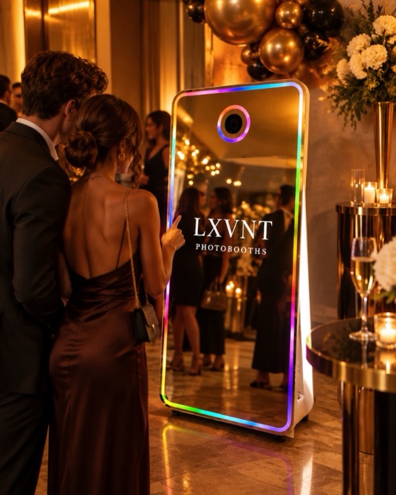 A couple at Magic Mirror